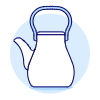 Tea Pot 3 Illustration from UX Duotone Set
