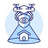 Security Drone 2 Illustration from UX Duotone Set