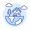House Ecosystem Illustration from UX Duotone Set