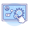 Learning App 1 Illustration from UX Duotone Set