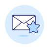 Email Favorite Illustration from UX Duotone Set