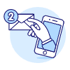 Email Notifications 1 1 Illustration from UX Duotone Set