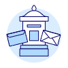 Postbox illustration - Free transparent PNG, SVG. No sign up needed.