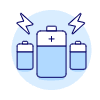 Battery Illustration from UX Duotone Set