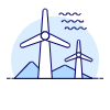 Wind Turbine 2 Illustration from UX Duotone Set