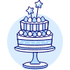 Celebration Cake 4 illustration - Free transparent PNG, SVG. No sign up needed.