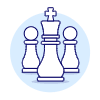 Chess 1 Illustration from UX Duotone Set