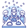 Party Celebration 7 Illustration from UX Duotone Set