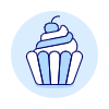 Cupcake 1 illustration - Free transparent PNG, SVG. No sign up needed.