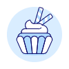Cupcake 2 Illustration from UX Duotone Set