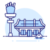 Fastfood Restaurant Illustration from UX Duotone Set
