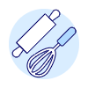 Baking Tools illustration - Free transparent PNG, SVG. No sign up needed.