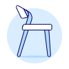 Simple Modern Chair illustration - Free transparent PNG, SVG. No sign up needed.