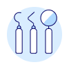 Dentistry Tools Illustration from UX Duotone Set