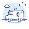 Ambulance 1 Illustration from UX Duotone Set | Free Download as SVG Vector and Transparent PNG | Streamline illustrations