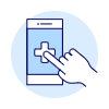 App Health 4 Illustration from UX Duotone Set