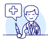 Doctor Consultling 1 illustration - Free transparent PNG, SVG. No sign up needed.