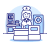 Nurse 1 illustration - Free transparent PNG, SVG. No sign up needed.