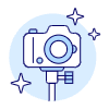 Camera Photo Illustration from UX Duotone Set