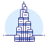 Burj Khalifa Illustration from UX Duotone Set