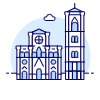 Florence Cathedral Illustration from UX Duotone Set