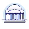 Jefferson Memorial Illustration from UX Duotone Set