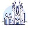 Sagrada Familia illustration - Free transparent PNG, SVG. No sign up needed.