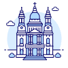 Saint PAUL Cathedral Illustration from UX Duotone Set