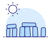 Stonehenge Illustration from UX Duotone Set