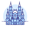 THE Kremlin Illustration from UX Duotone Set