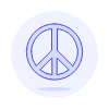 Pride Peace Symbol illustration - Free transparent PNG, SVG. No sign up needed.