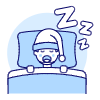 Sleeping 1 illustration - Free transparent PNG, SVG. No sign up needed.
