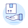 Package Hand 1 Illustration from UX Duotone Set