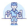 Package Manager 1 Illustration from UX Duotone Set