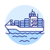 Cargo Ship 3 illustration - Free transparent PNG, SVG. No sign up needed.