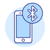 Phone Blutooth illustration - Free transparent PNG, SVG. No sign up needed.