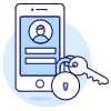 Phone User Security 3 Illustration from UX Duotone Set