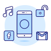 Virtual Assistant Illustration from UX Duotone Set