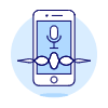 Siri Illustration from UX Duotone Set