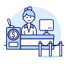 Bank Service 2 Illustration from UX Duotone Set