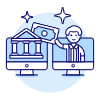 Banking App 3 1 Illustration from UX Duotone Set