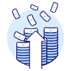 Money Raise Illustration from UX Duotone Set