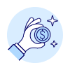 Show Coin 1 Illustration from UX Duotone Set