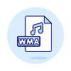 Format File Wma Illustration from UX Duotone Set