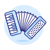 Instruments Accordion Illustration from UX Duotone Set