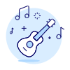 Instruments Guitar Illustration from UX Duotone Set
