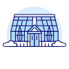 Greenhouse 1 Illustration from UX Duotone Set | Free Download as SVG Vector and Transparent PNG | Streamline illustrations