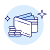 Wallet Money Illustration from UX Duotone Set