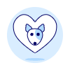 Love Dog illustration - Free transparent PNG, SVG. No sign up needed.