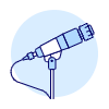 Microphone 17 Illustration from UX Duotone Set